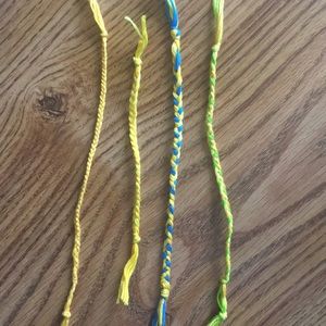 4-Pack Handmade Bracelets